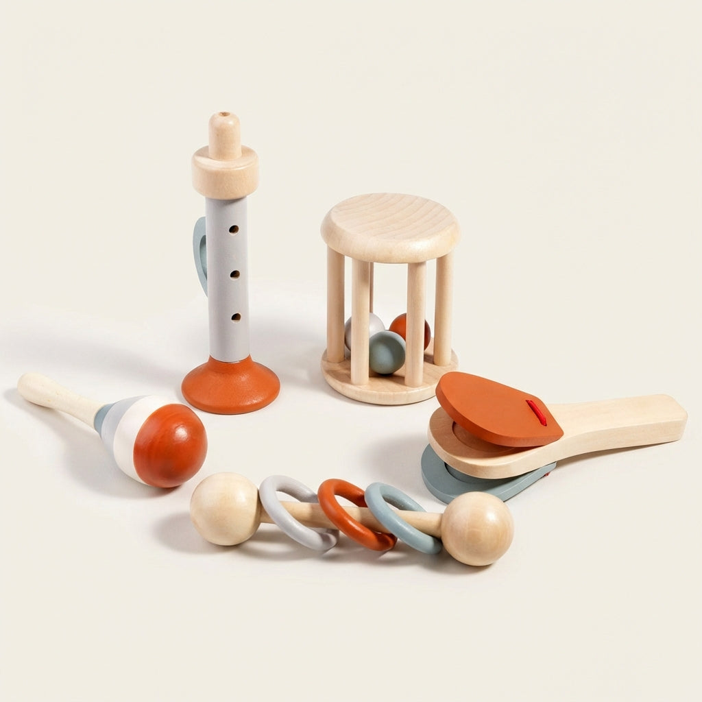 Wooden Musical Set
