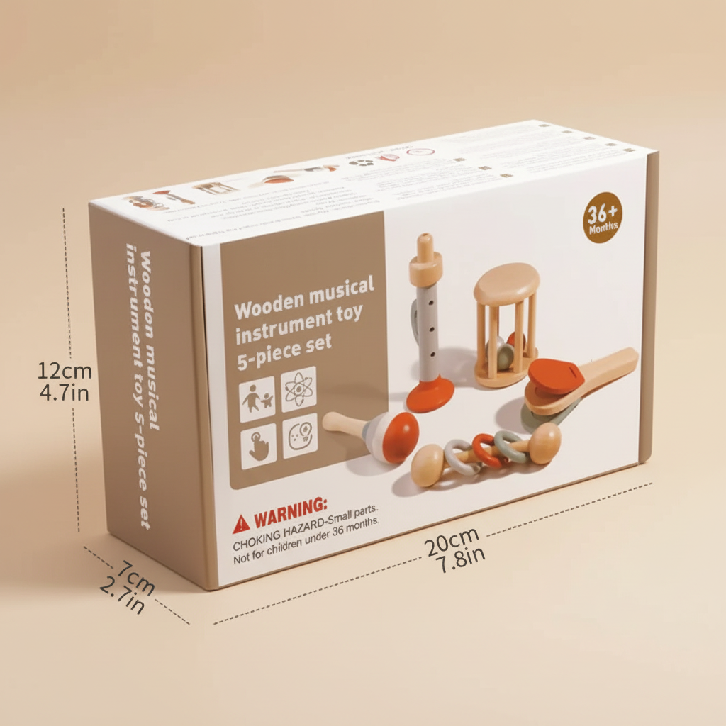 Wooden Musical Set