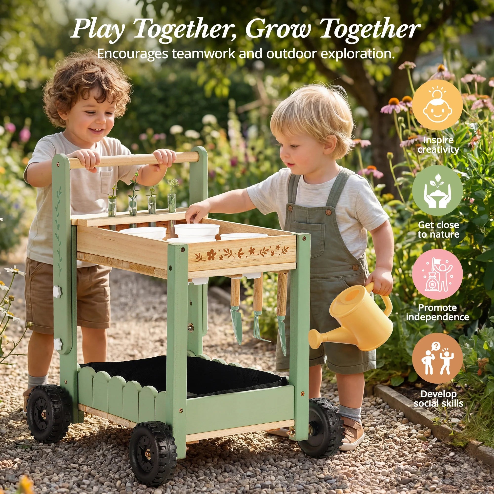 Garden Trolley Set