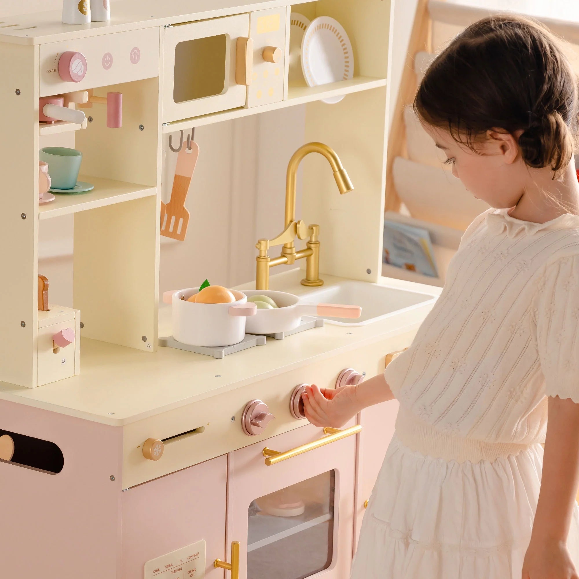 Pink Play Kitchen