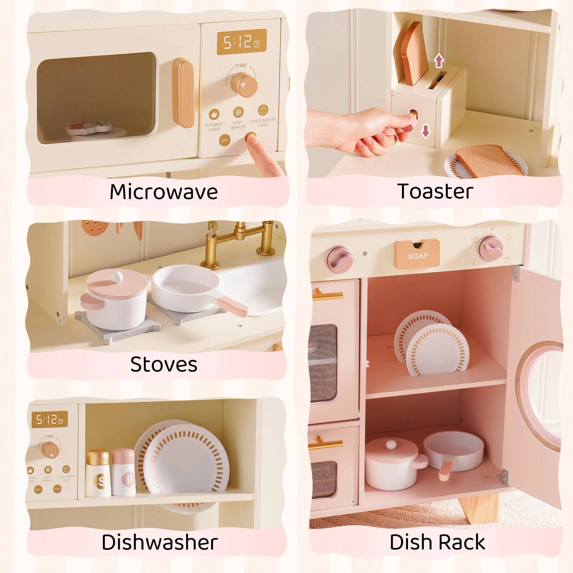 Pink Play Kitchen