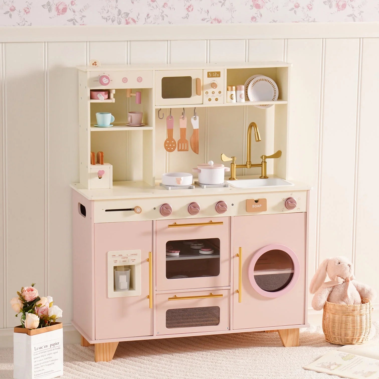 Pink Play Kitchen