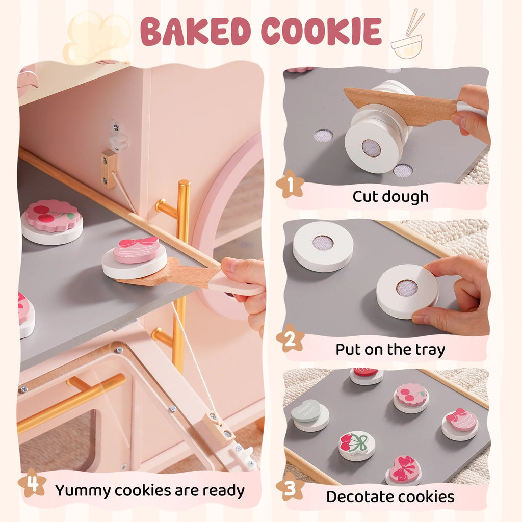 Pink Play Kitchen