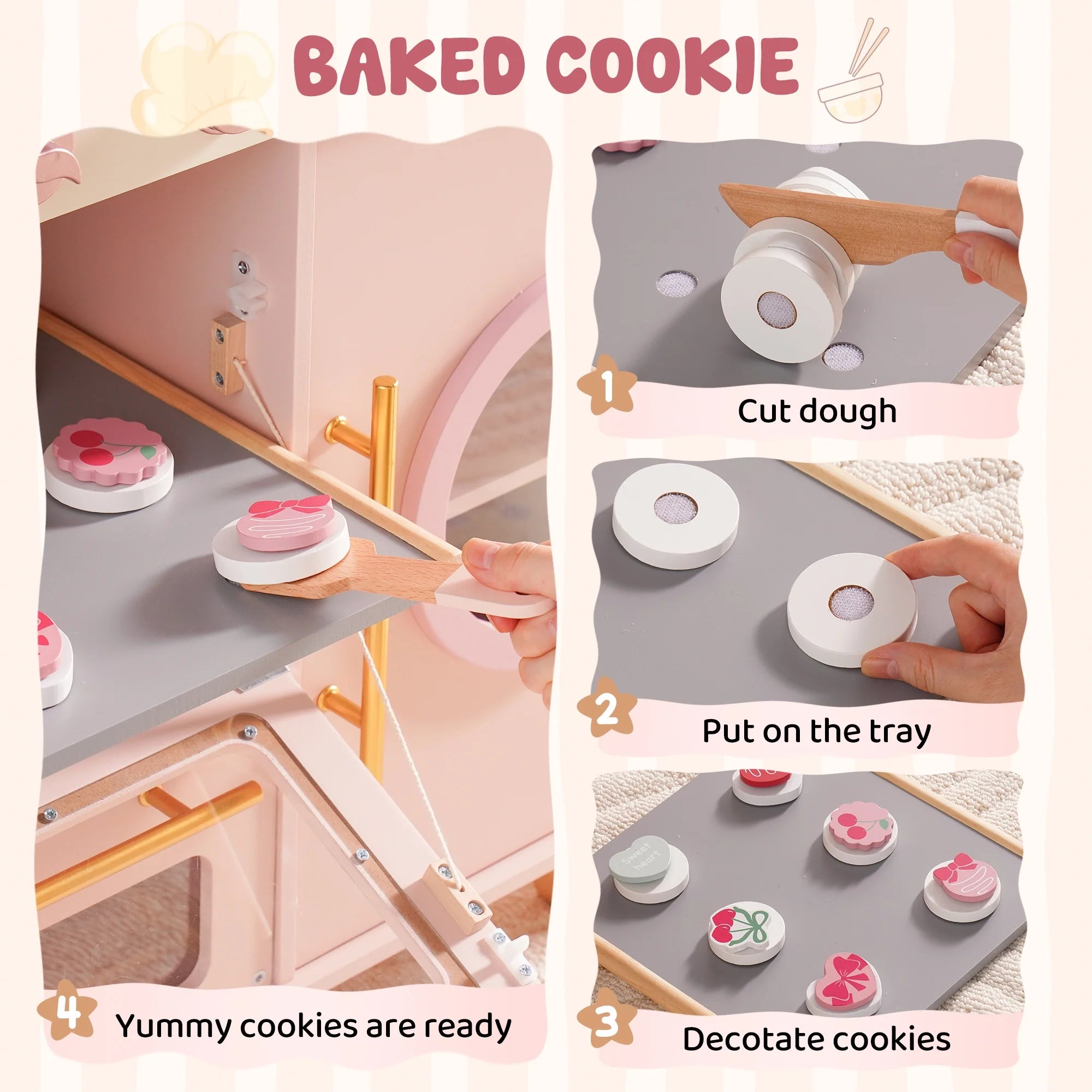 Pink Play Kitchen