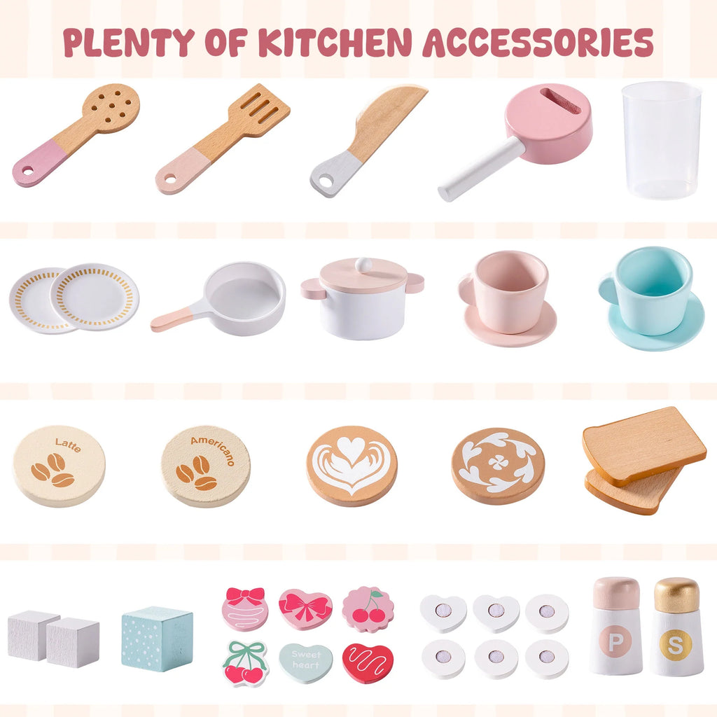 Pink Play Kitchen