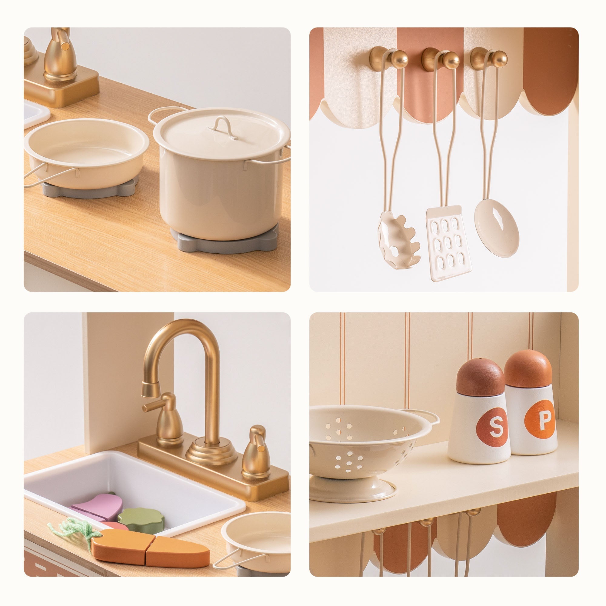 Wooden Play Kitchen