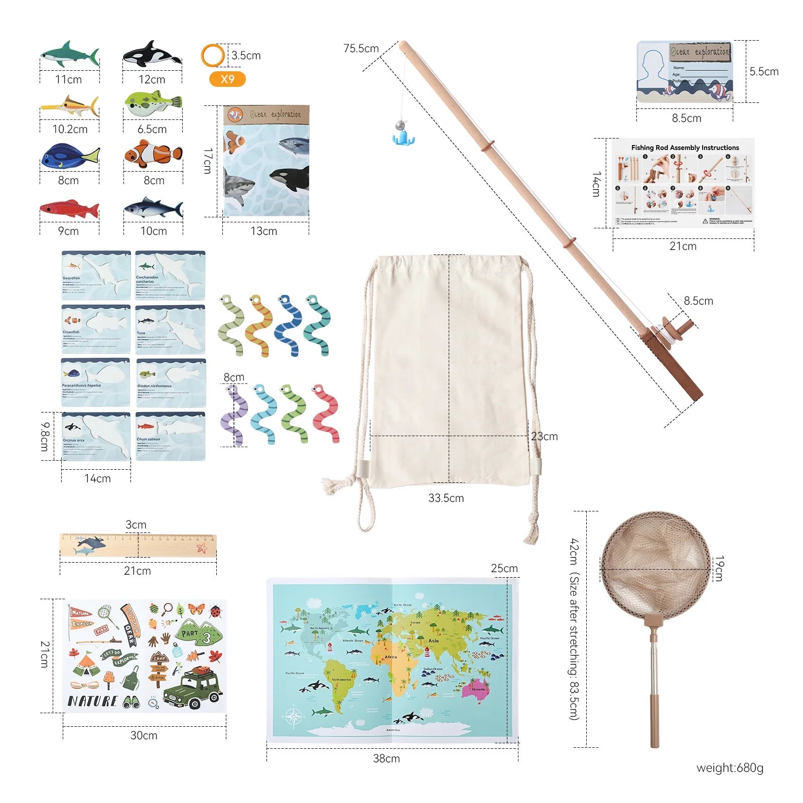 Fishing Shape Toy