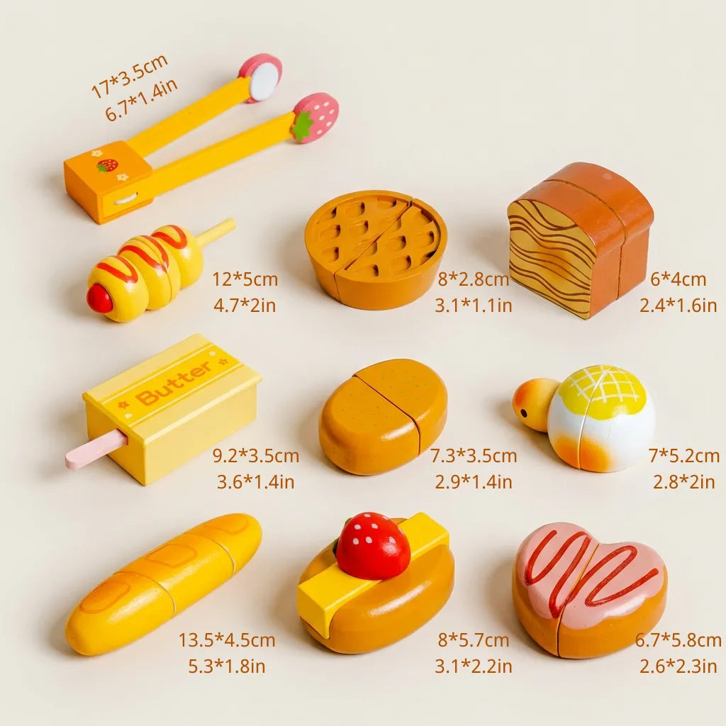 Wooden Play Food