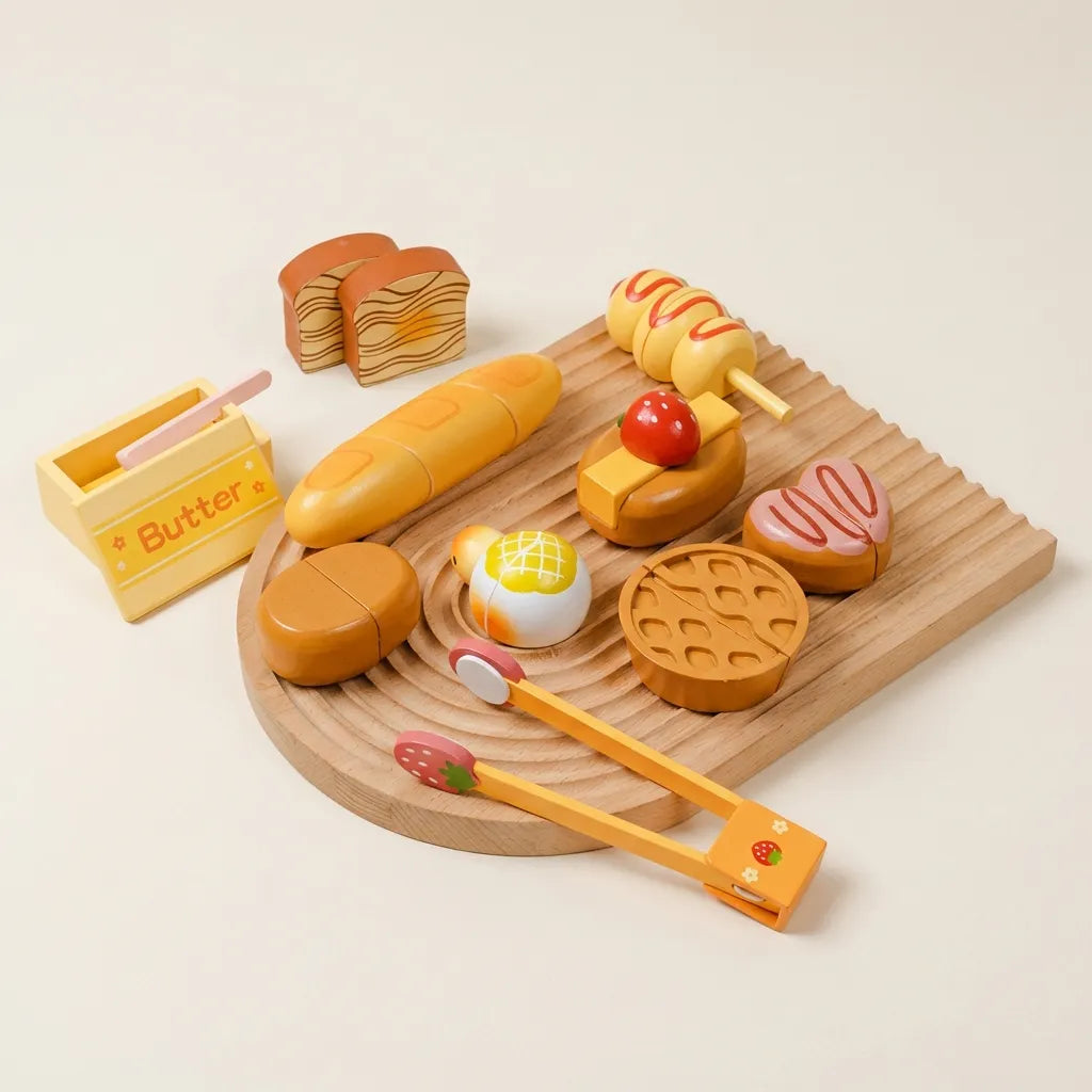 Wooden Play Food