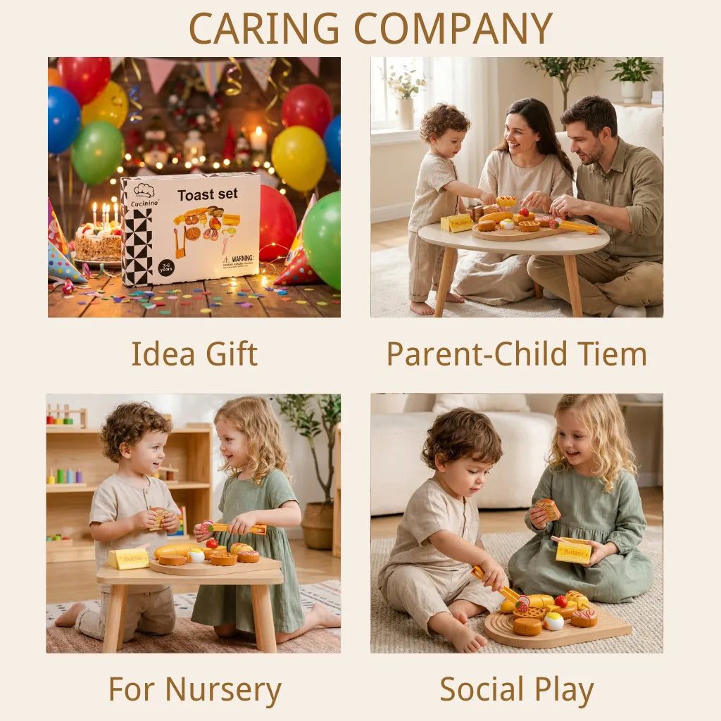 Wooden Play Food