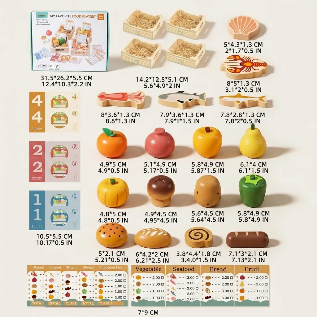 Pretend Food Set