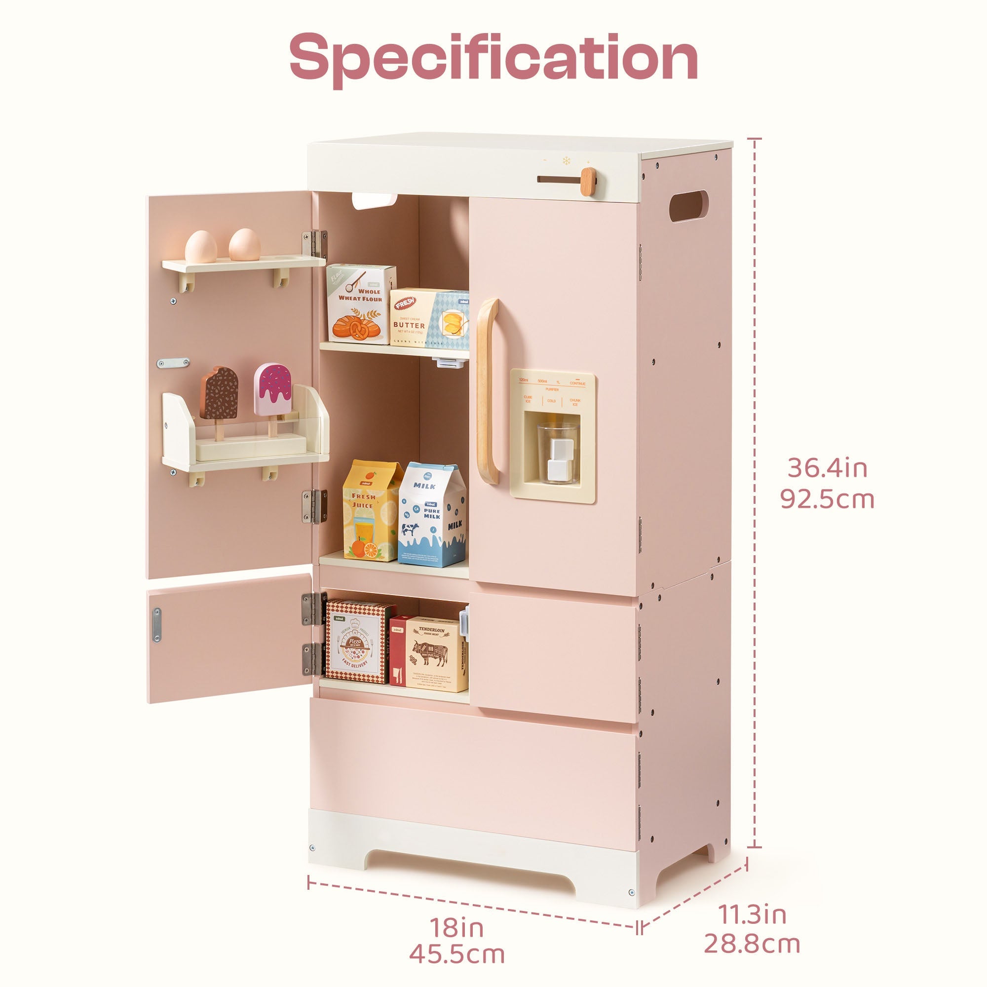 Pink Play Fridge