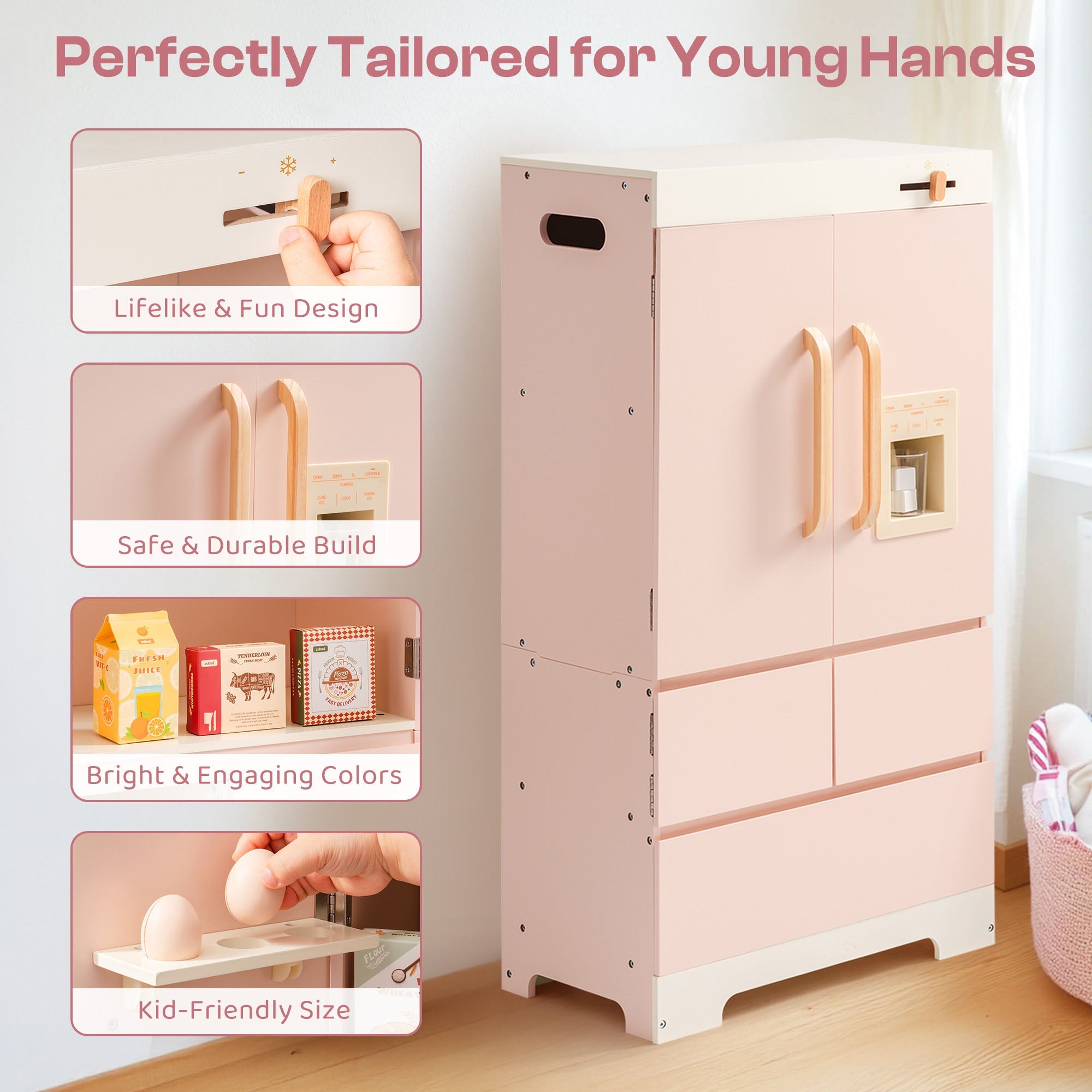Pink Play Fridge