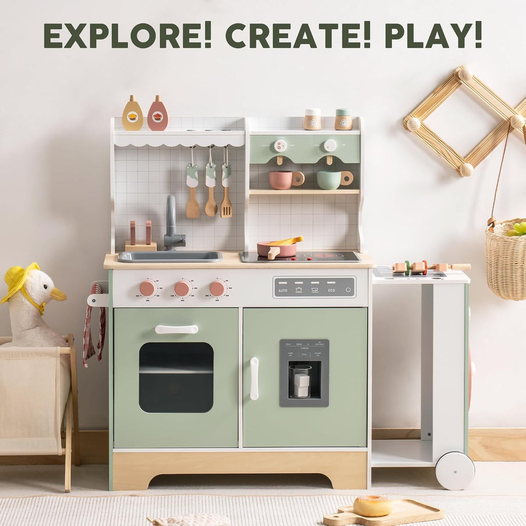 Wooden Kitchen Set