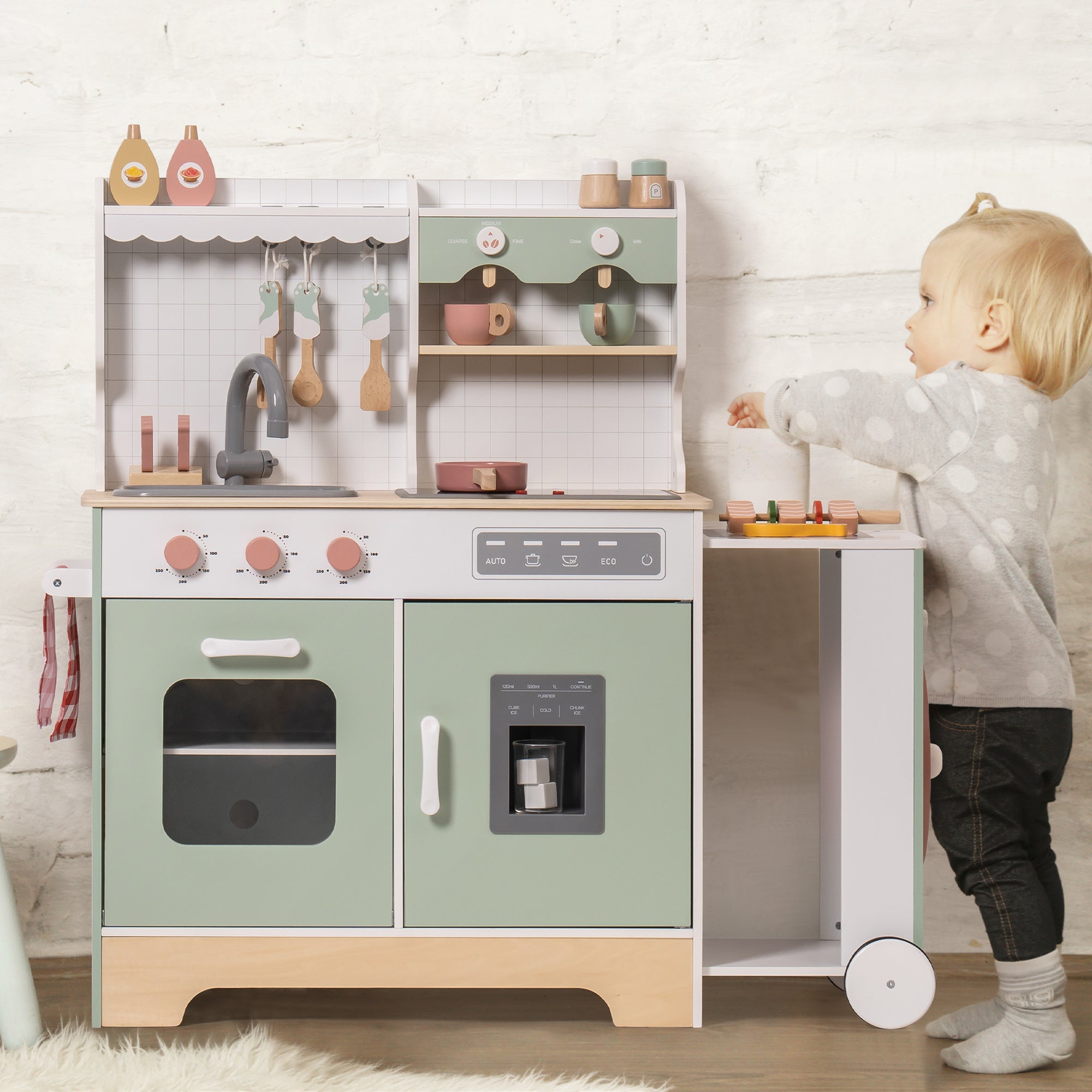 Wooden Kitchen Set